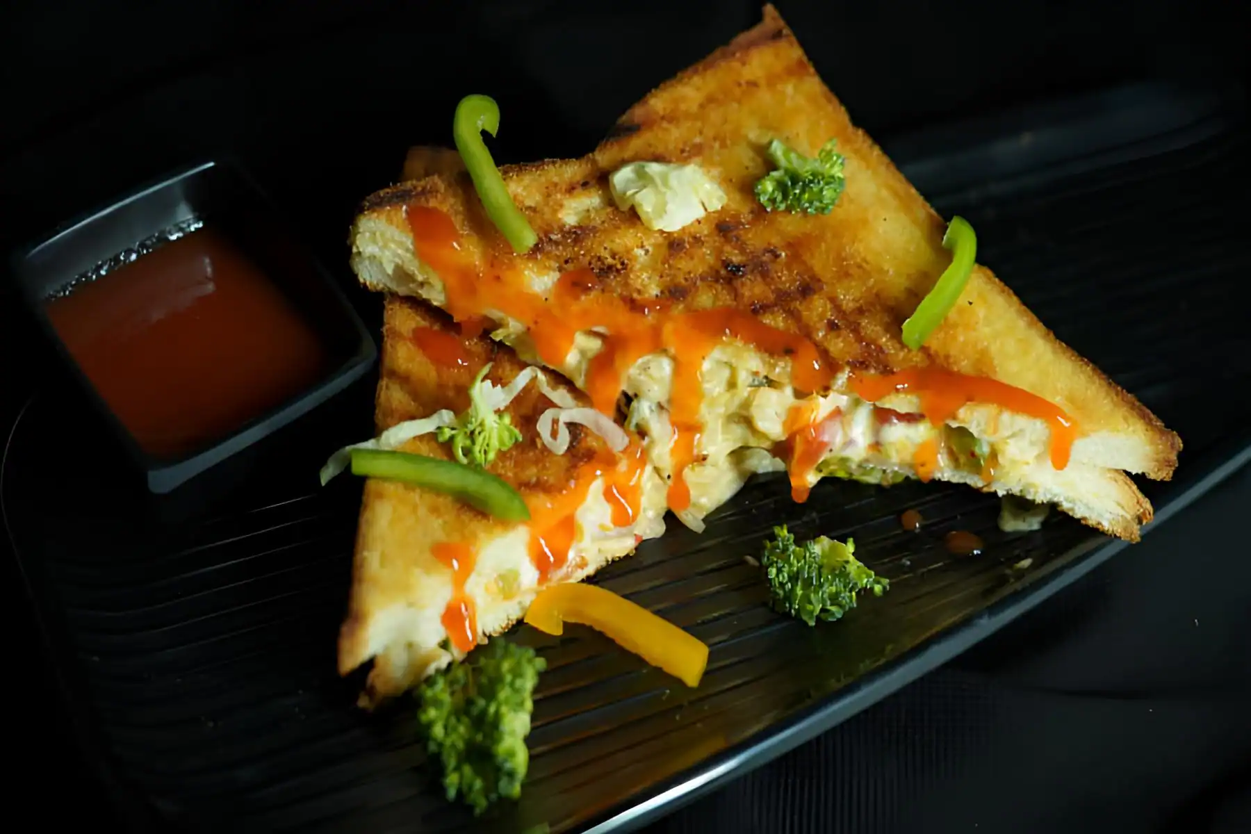 Grilled Veggie Delight Sandwich