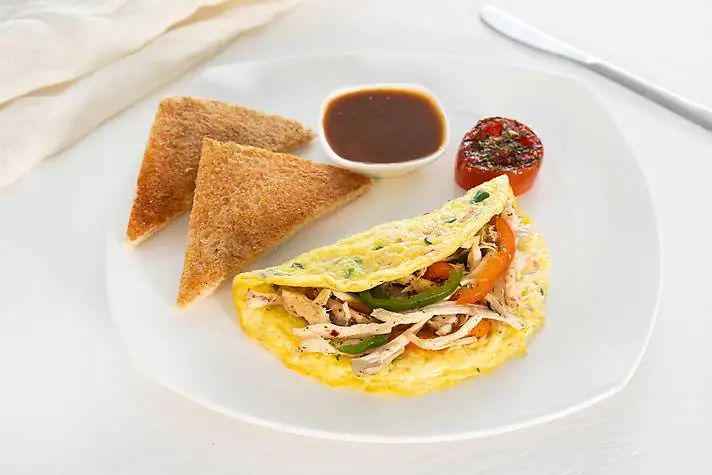 Meaty Omelette Combo