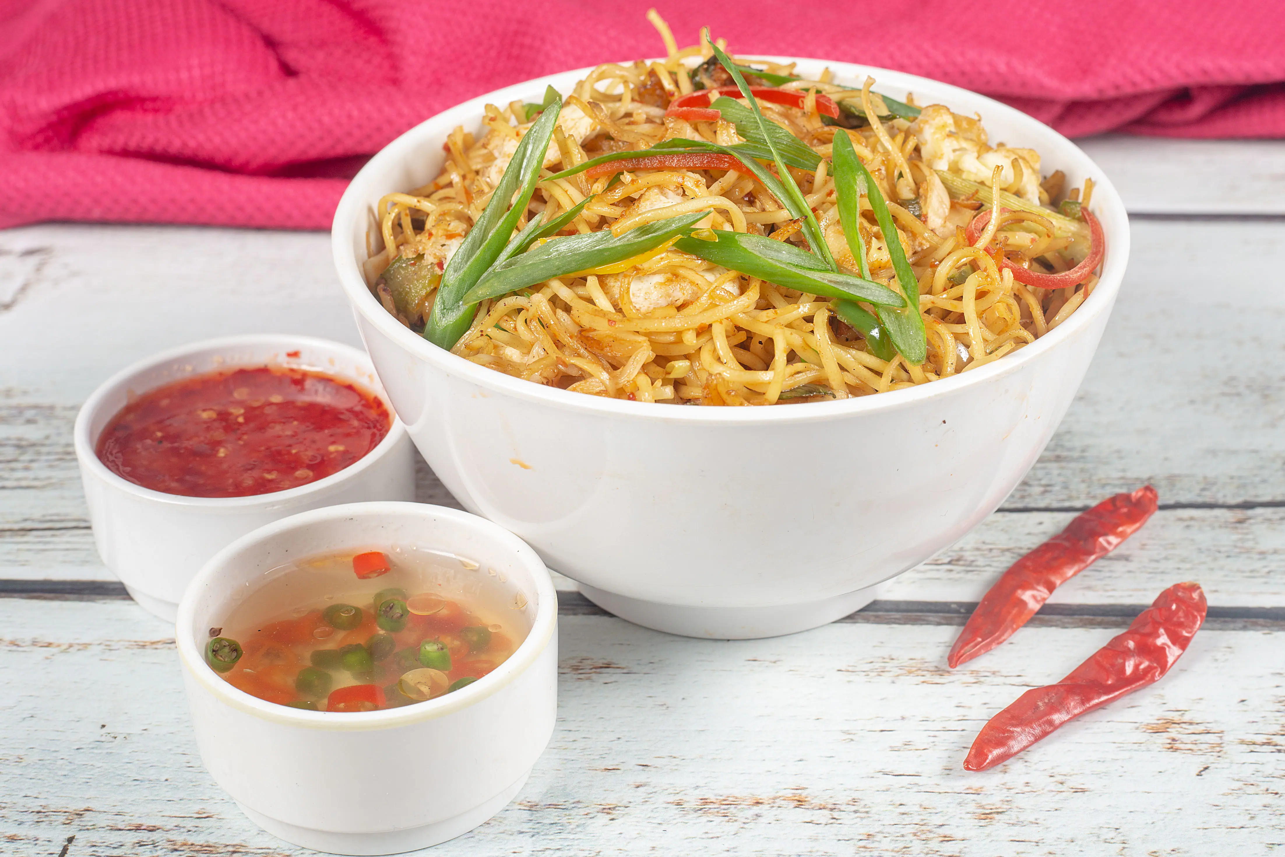 Veg Shanghai Noodles