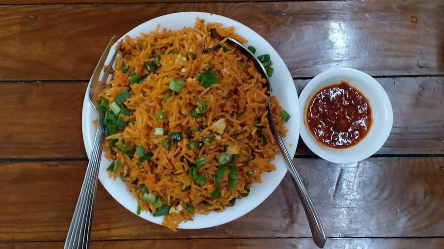 Veg Schezwan Fried Rice