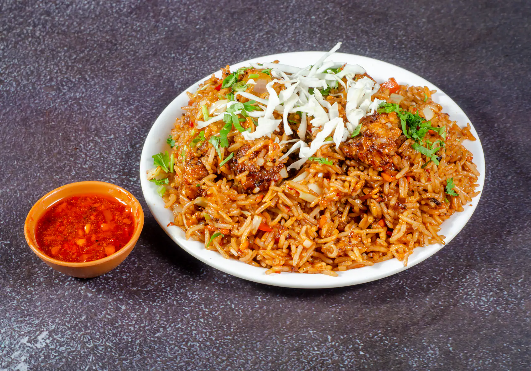 Veg Manchurian Rice