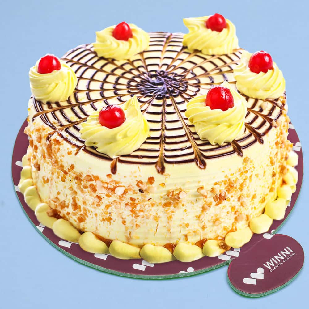 Buy/Send Vanilla Cake Half kg Online- Winni | Winni.in