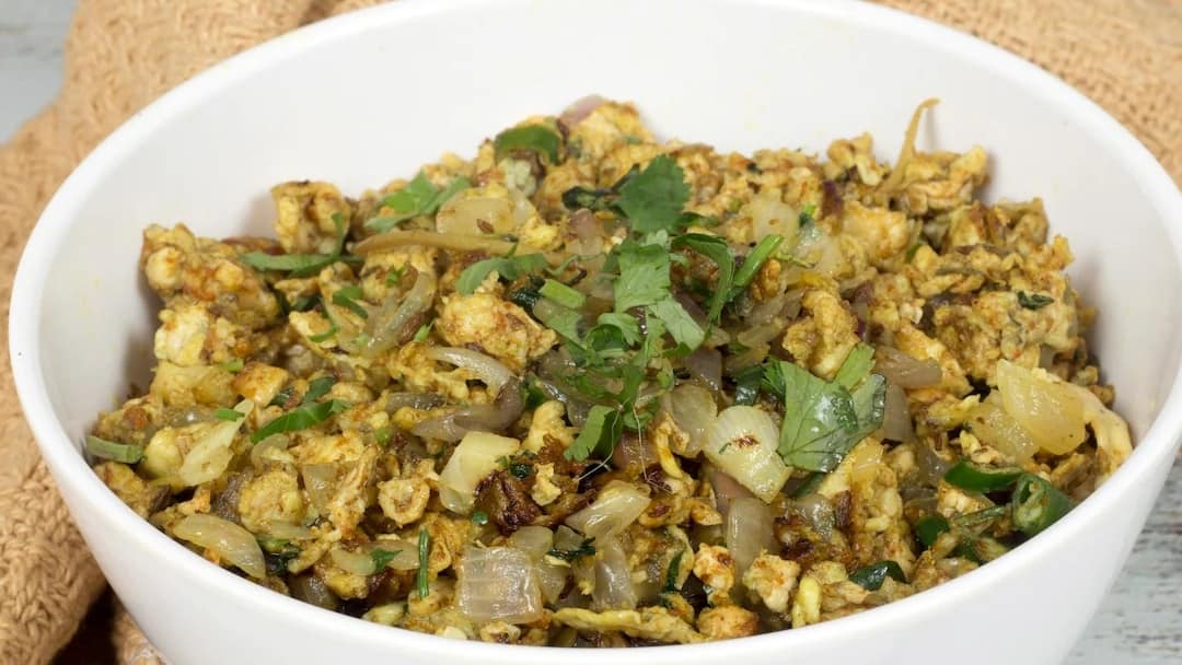 Egg Bhurj