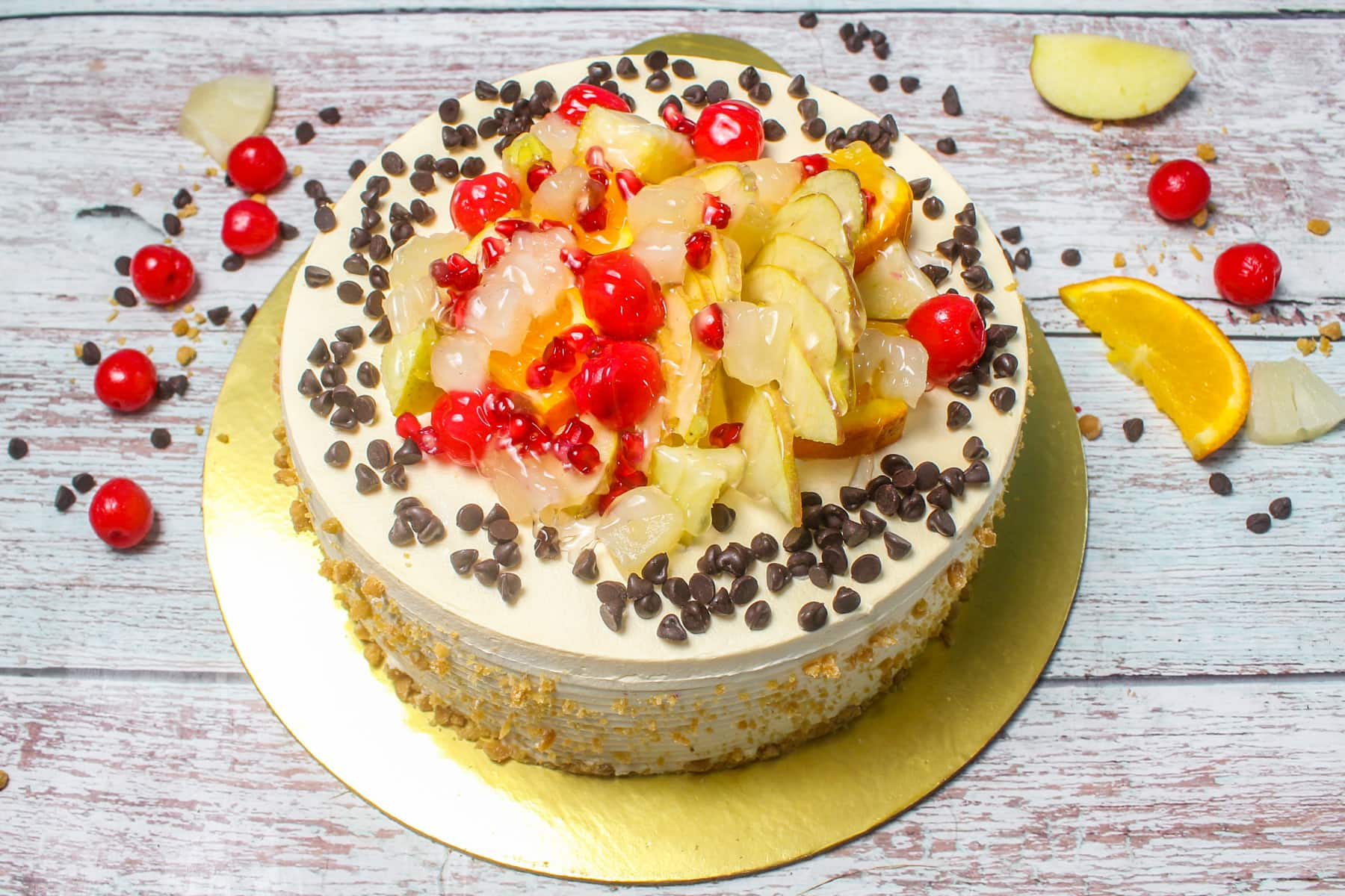 Butterscotch Fruit Cake