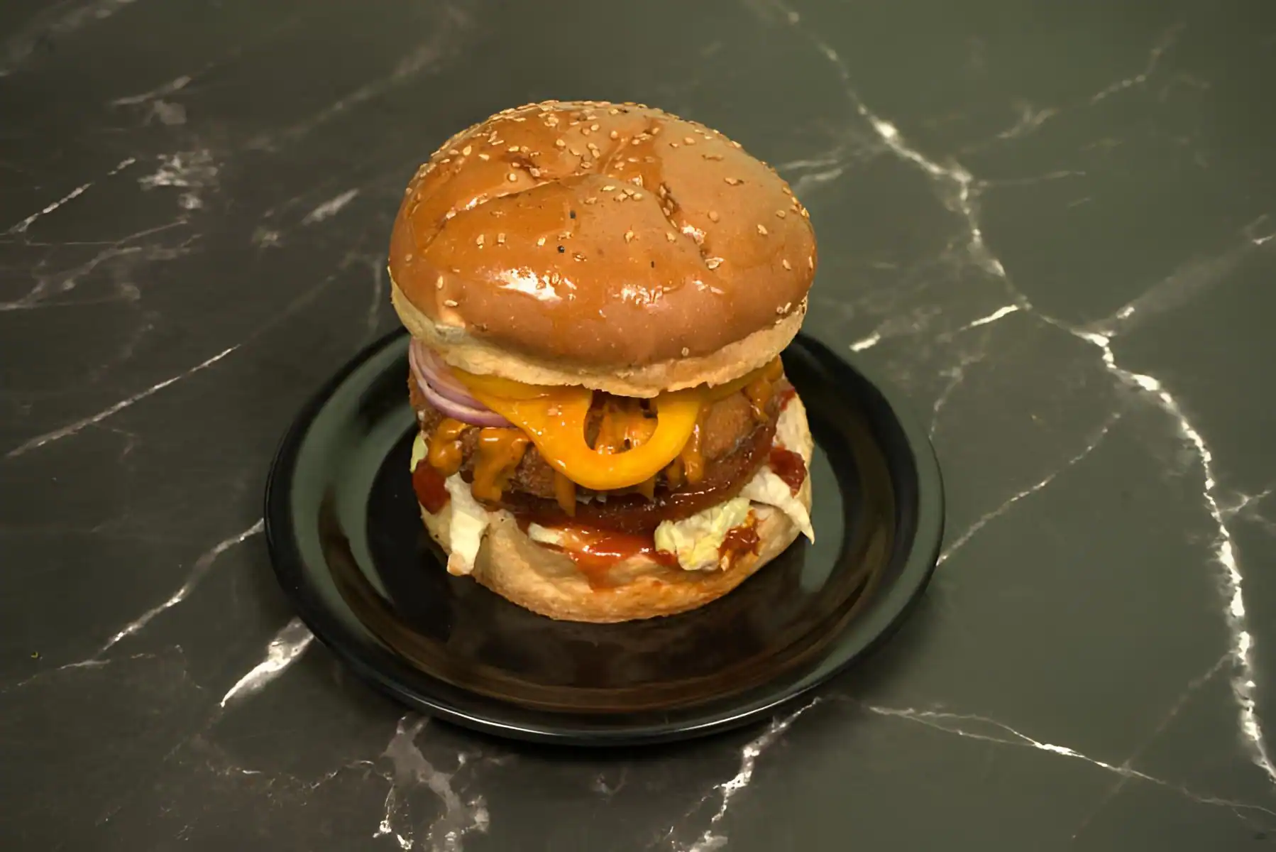 Crunchy Double Burger