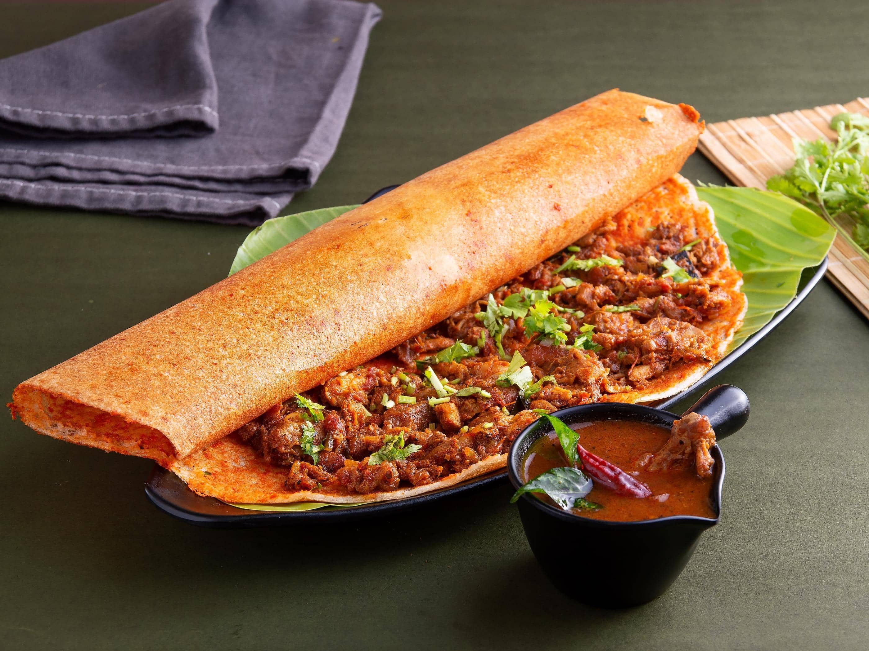 Veg Keema Dosai