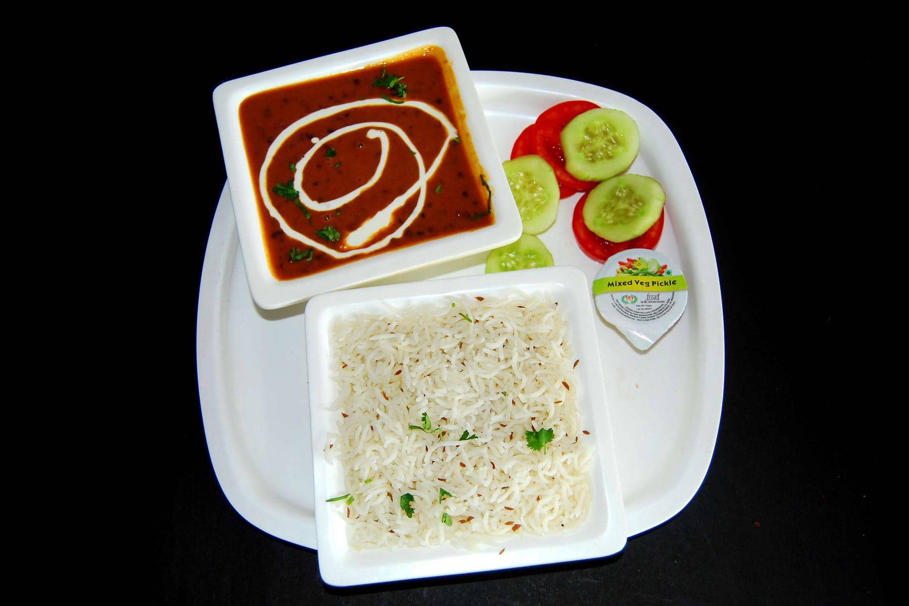 Dal Makhani+Rice