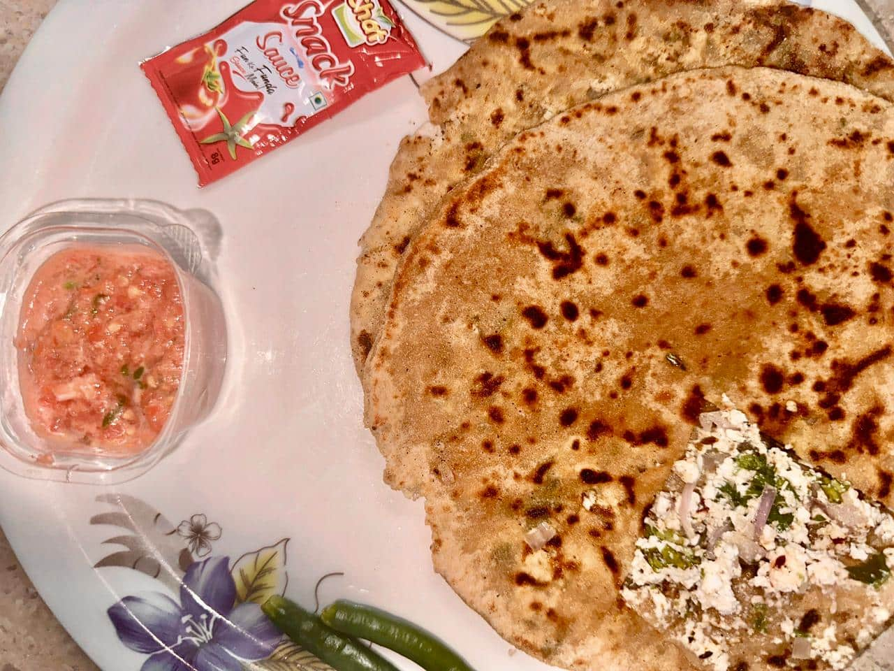 Paneer Paratha