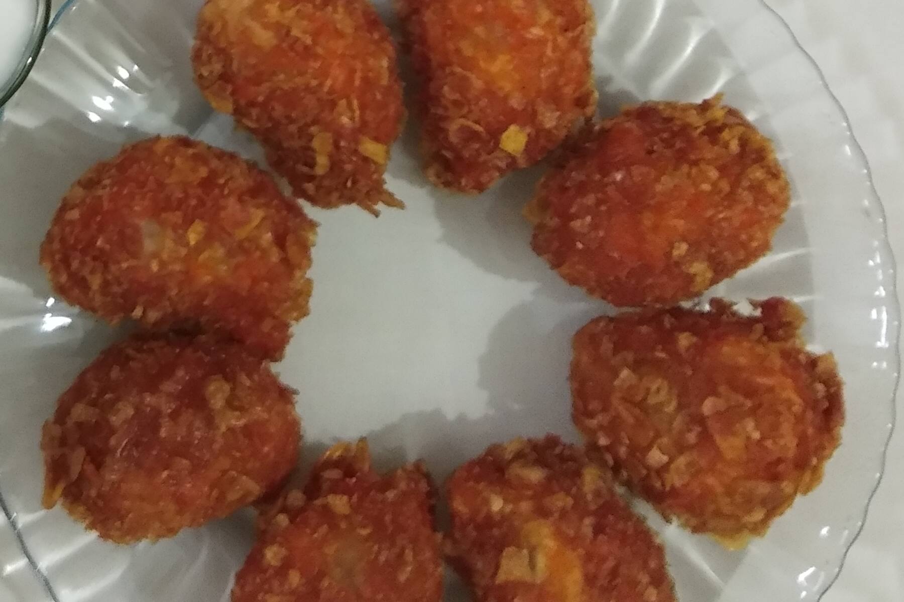 Kurkure Paneer Momos