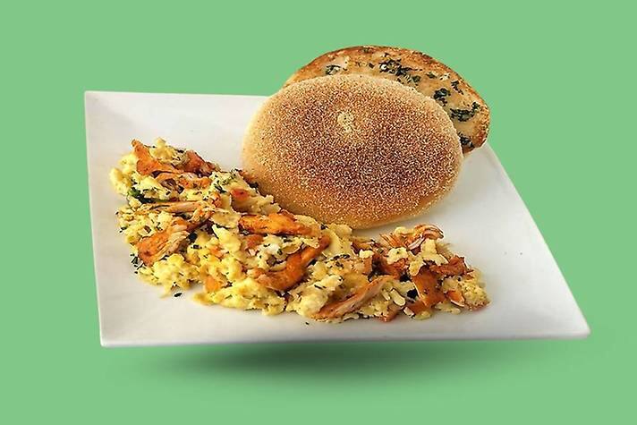 Periperi Chicken Scrambled Eggs Combo