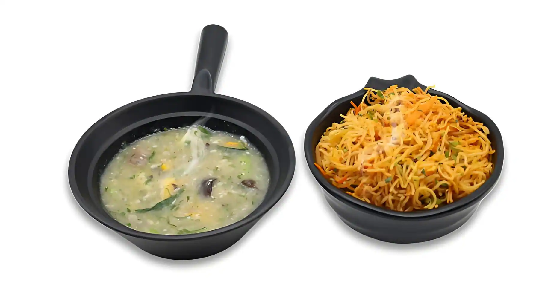 Veg Garlic Coriander Pot Noodles