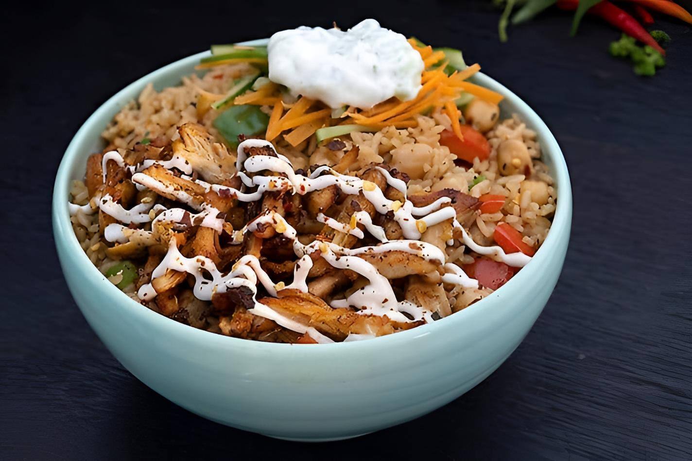 Middle Eastern Chicken Shawarma Bowl