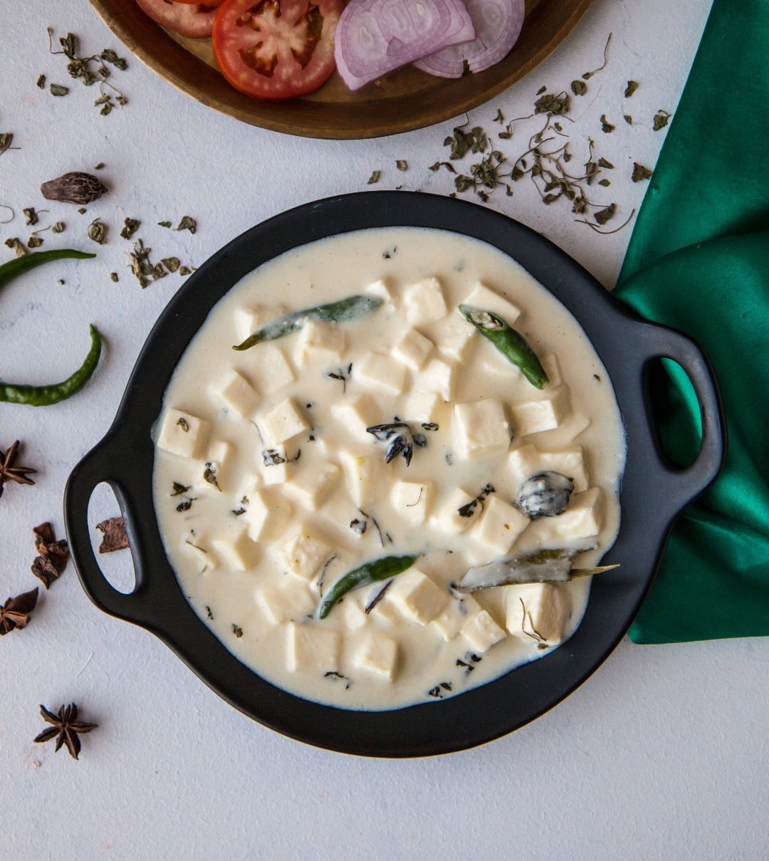 Shahi Paneer White Gravy