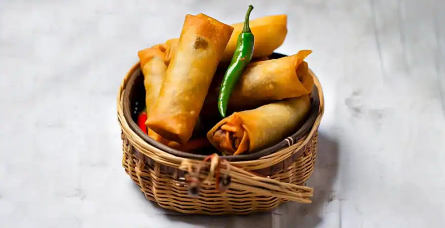 Veg Spring Roll(3 Pcs)