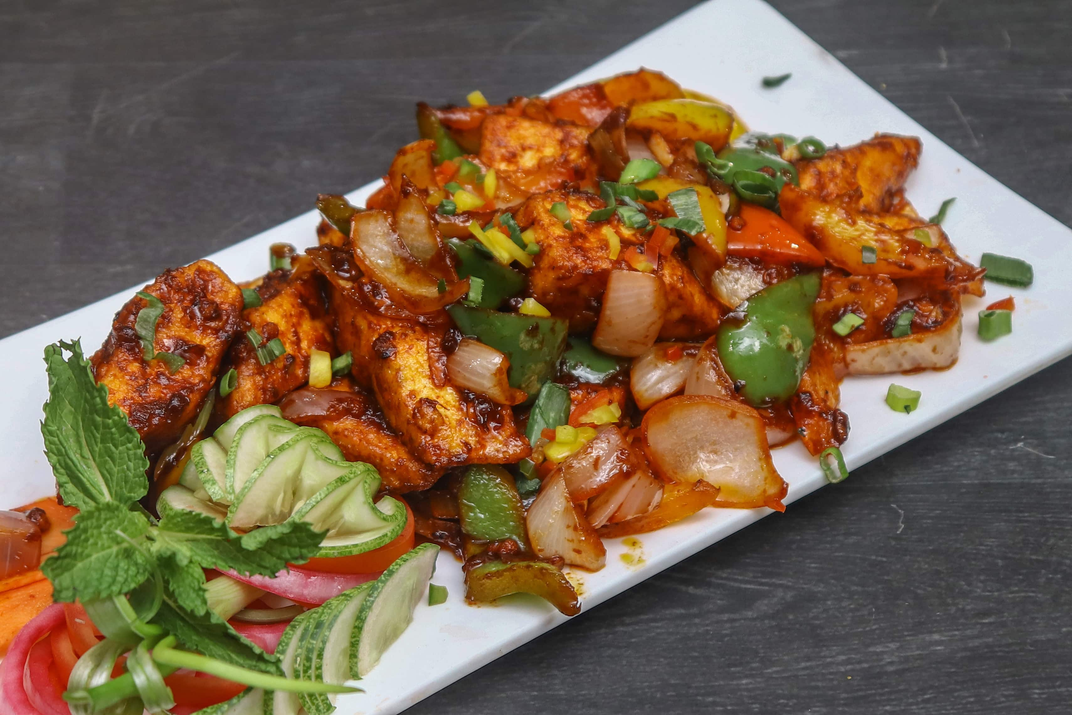 Chilli Paneer Dry