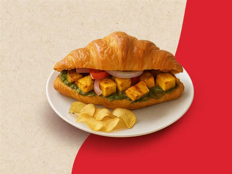 Paneer Tikka Croissant