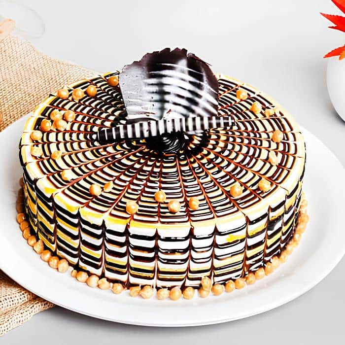 Pack Of 1 Kilogram Round Sweet Taste Choco Butterscotch Cake at Best Price  in Siliguri | Utsav Cake Corner