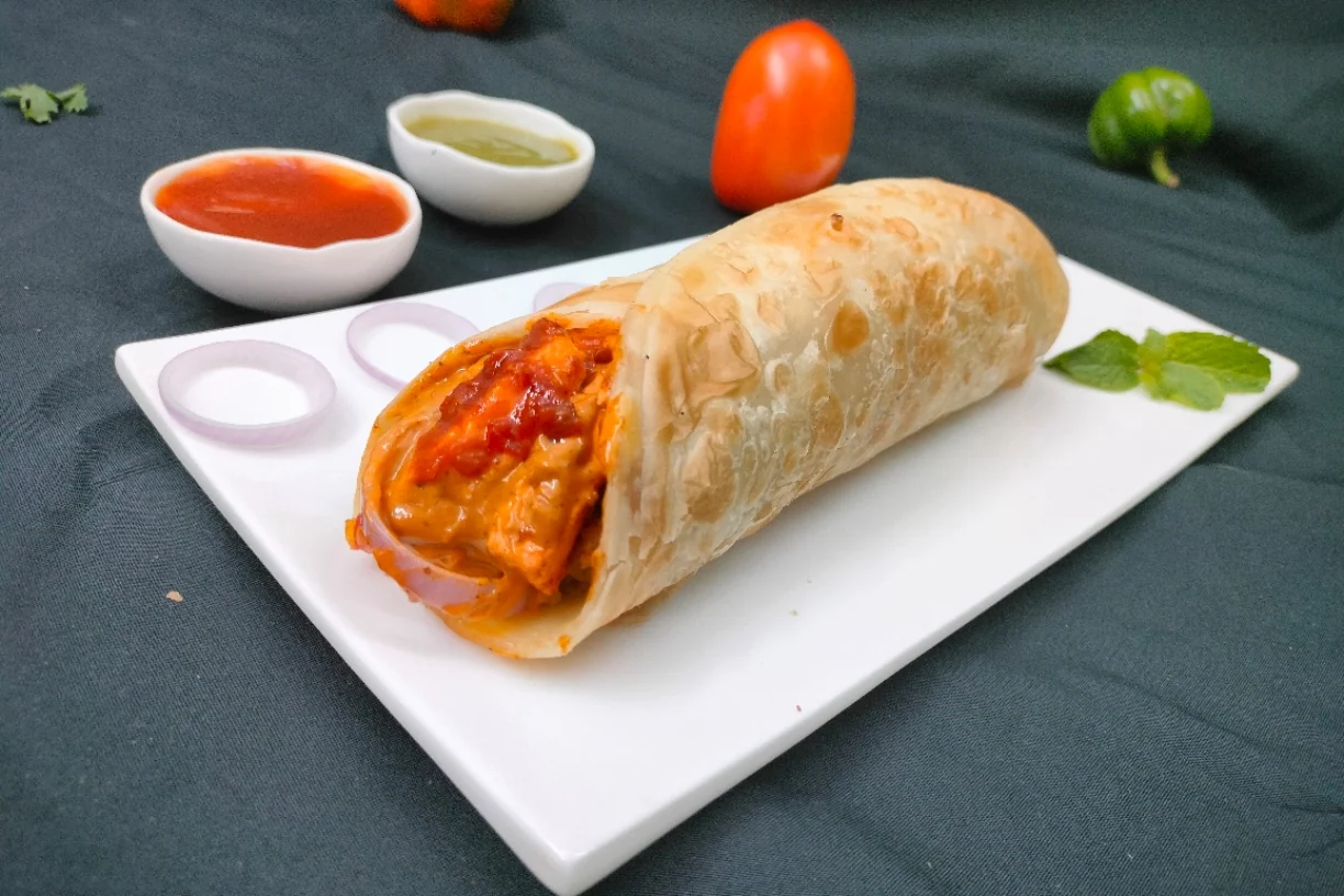 Paneer Tandoori Masala Roll