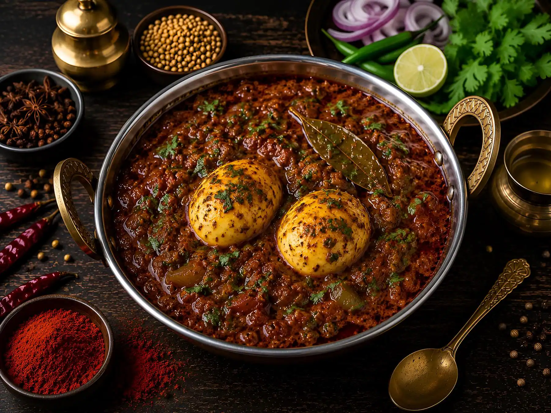 Egg Saoji Masala [2 Eggs]