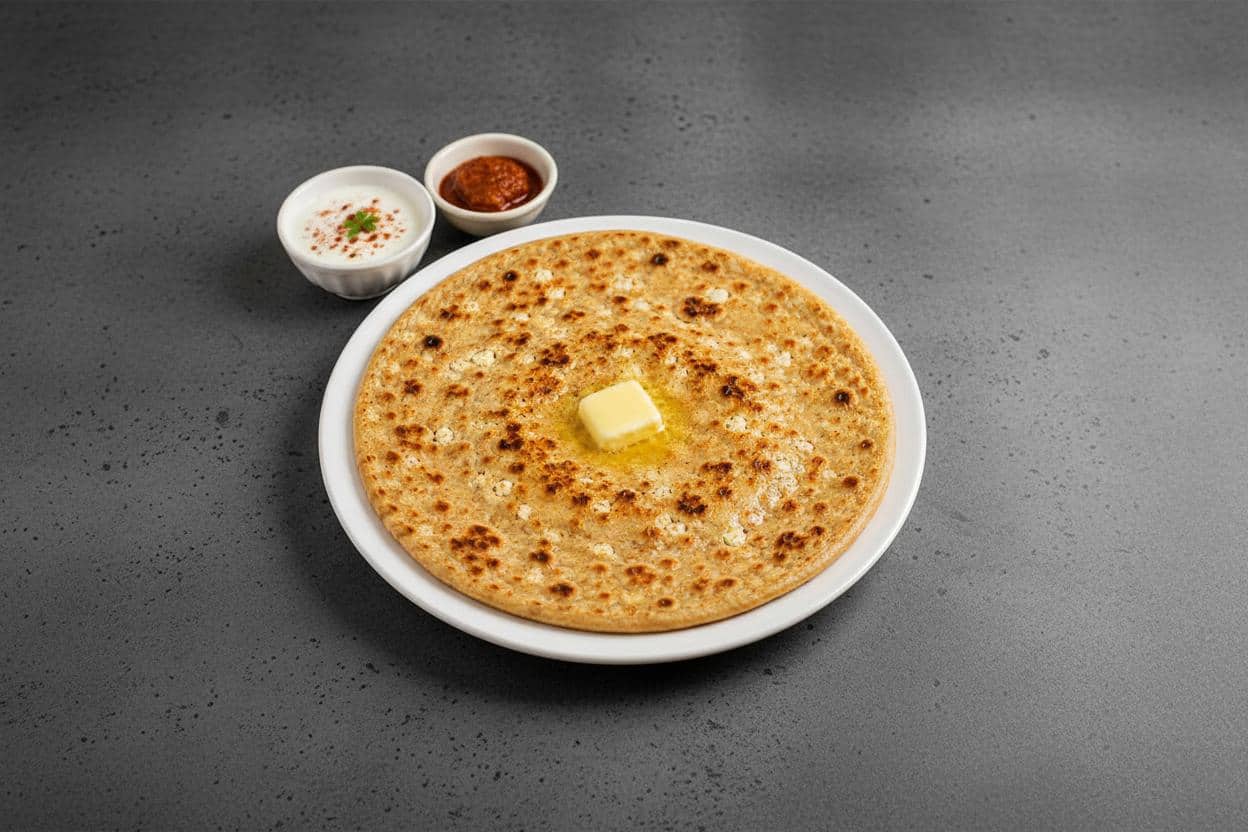 Plain Paneer Paratha