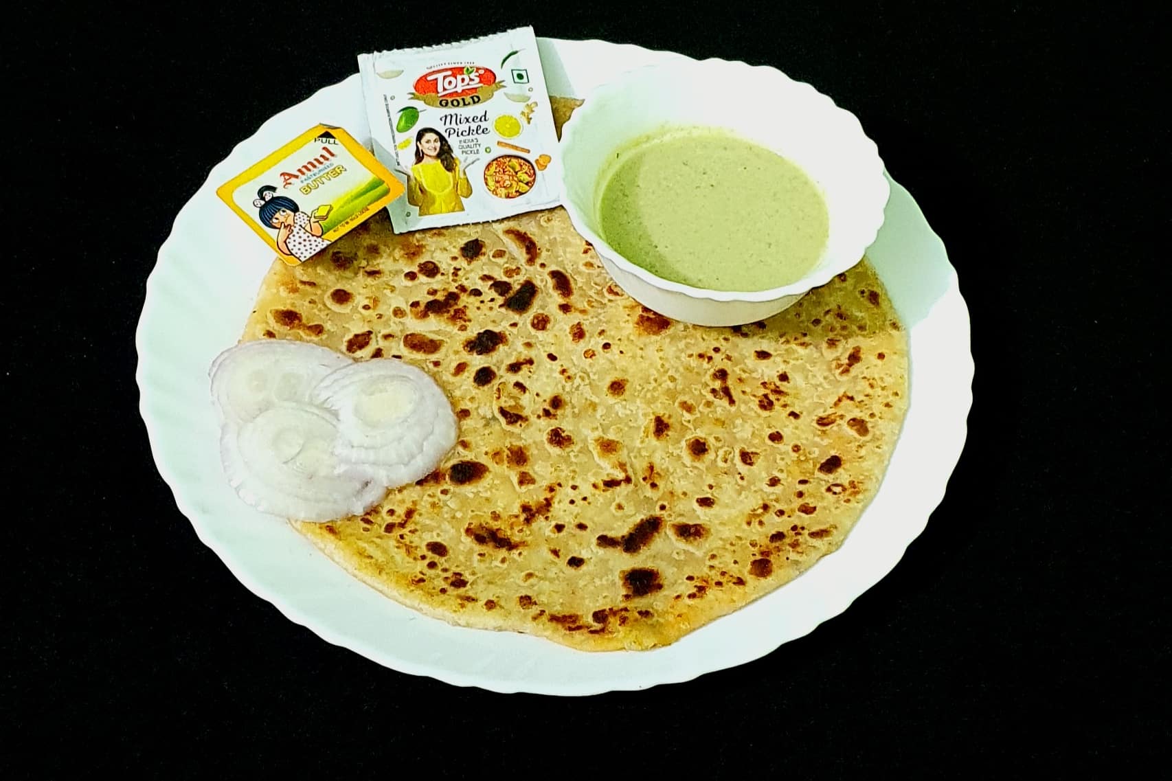 Cheese Tomato Paratha