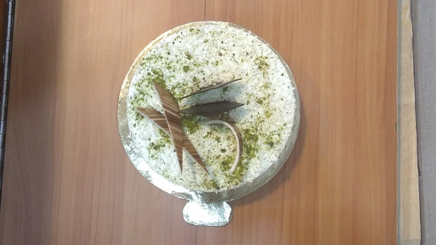 Pistachio Marble Cake `