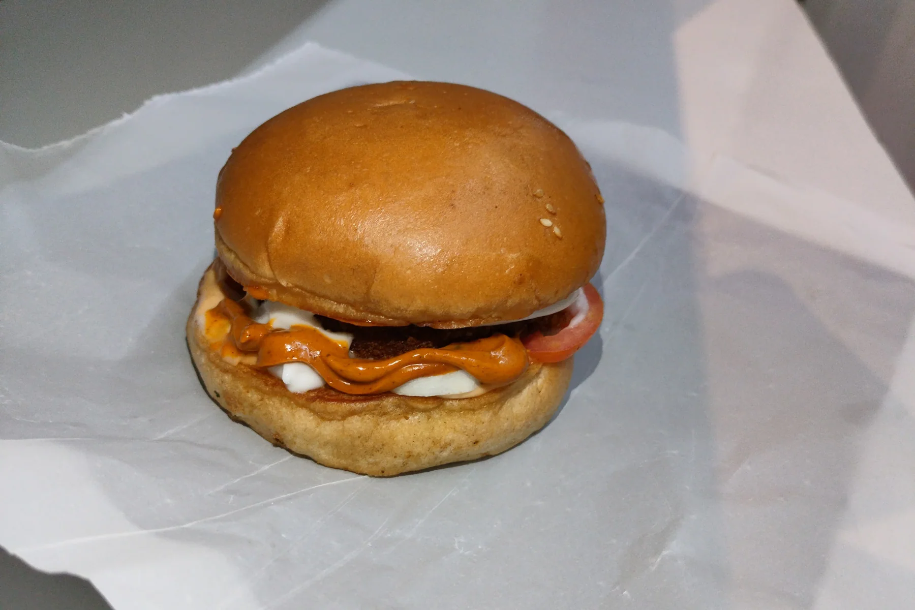 Veg Tandoori Burger