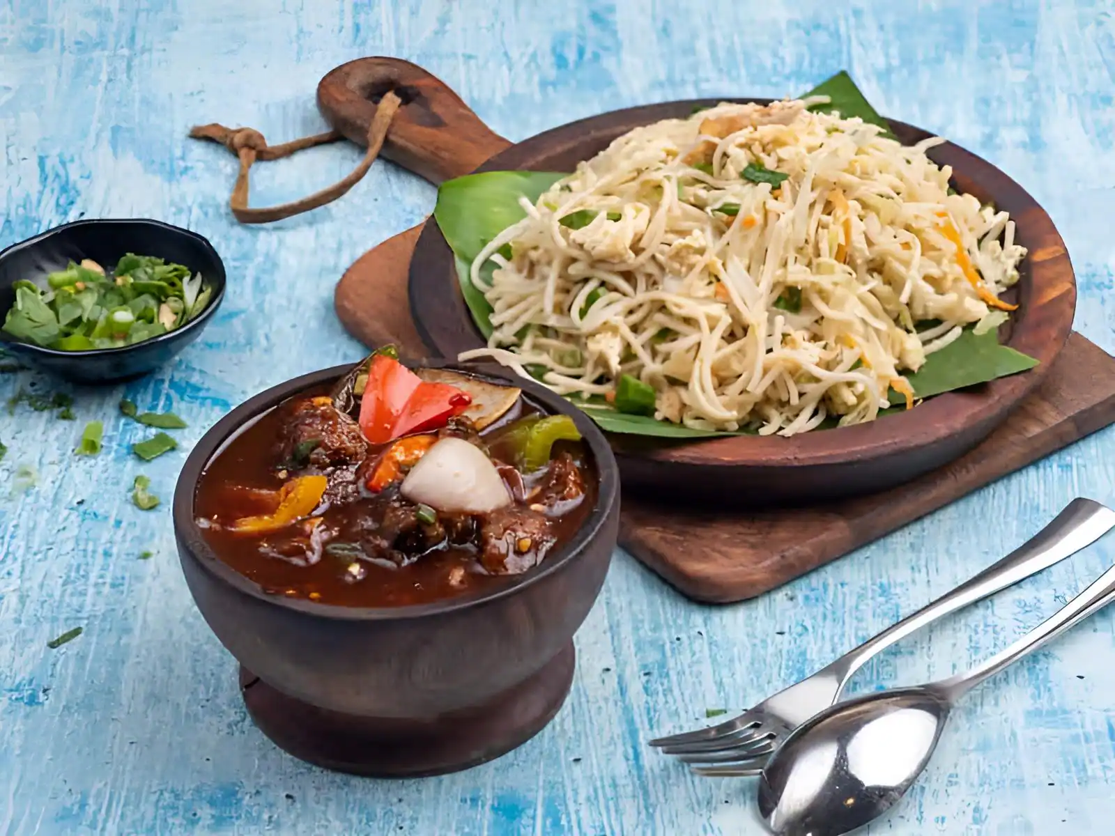 Chicken Manchurian Noodles