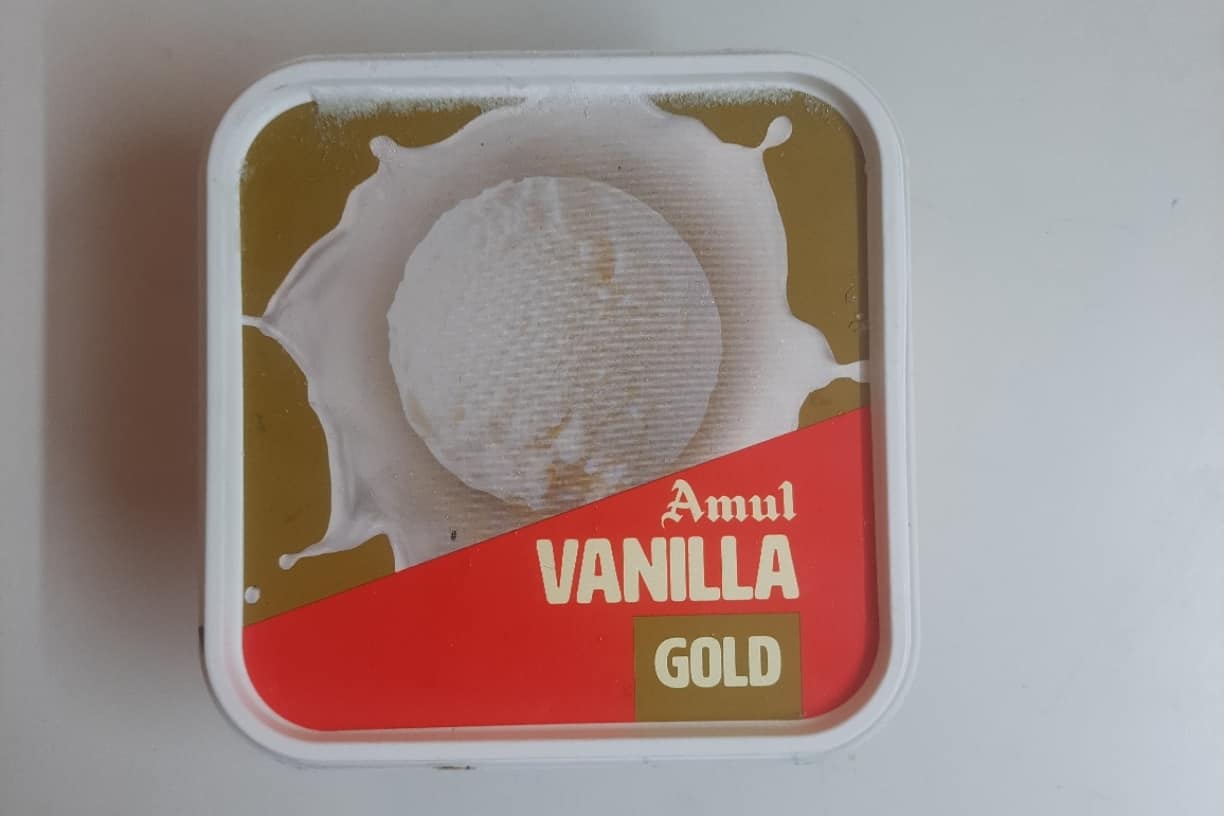 Amul Vanilla Magic Gold Ice Cream Tub Price Buy Online At