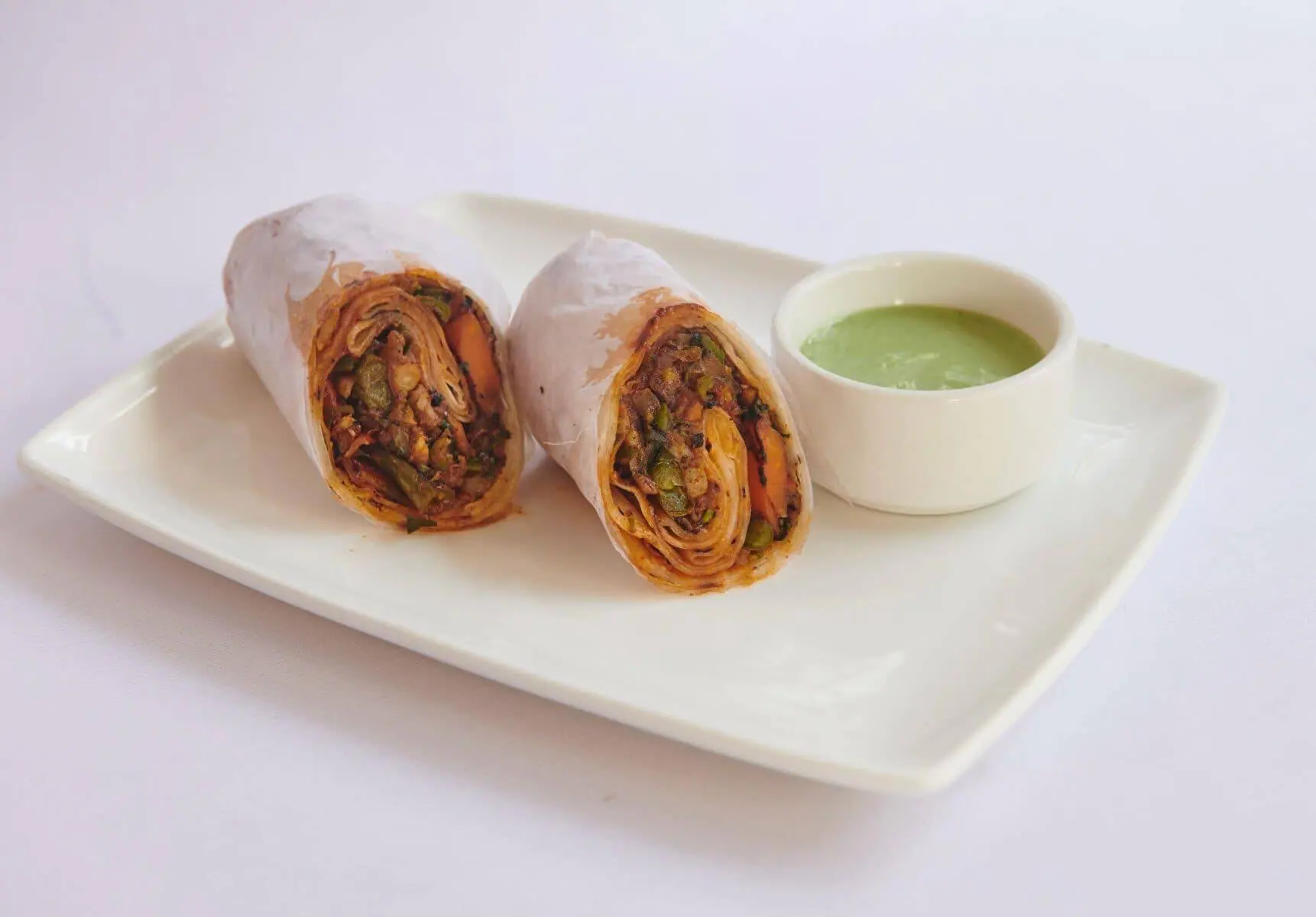 Chilli Chaap Kathi Roll