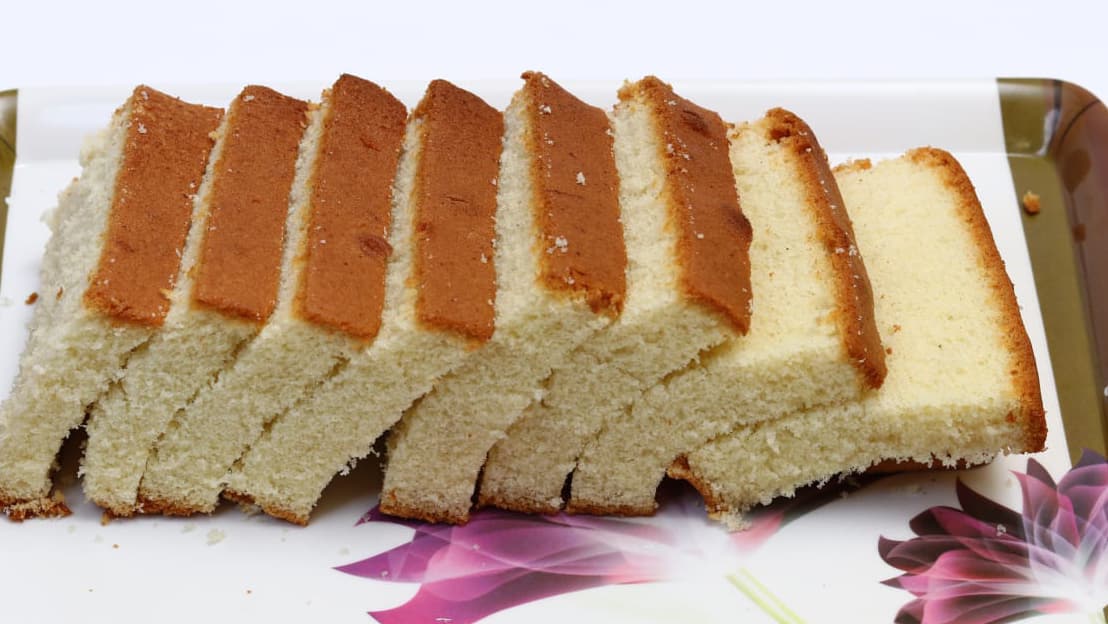 Bakery style Ghee cake / Ghee Cake recipe - Hatty Foods
