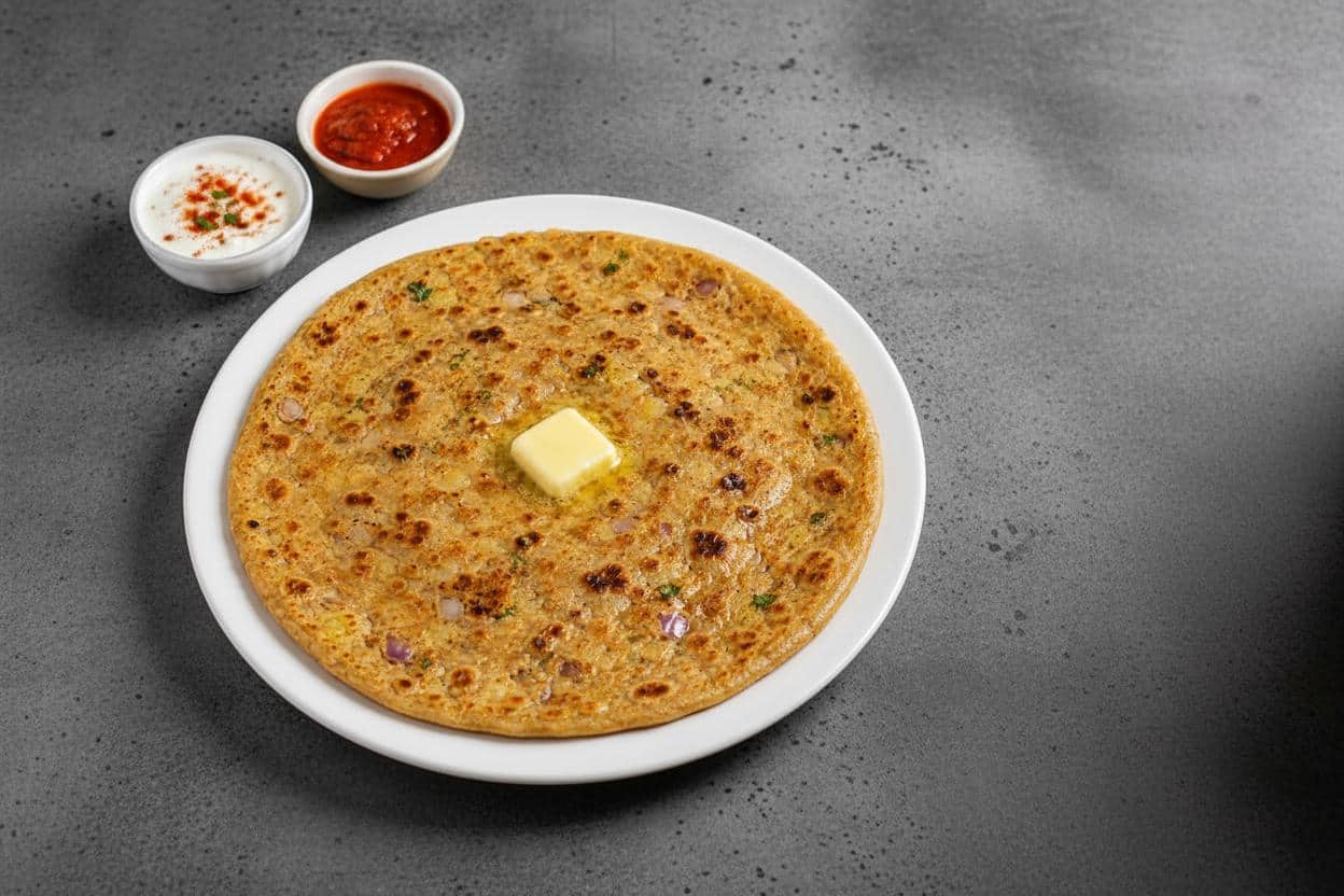 Aloo Pyaaz Paratha