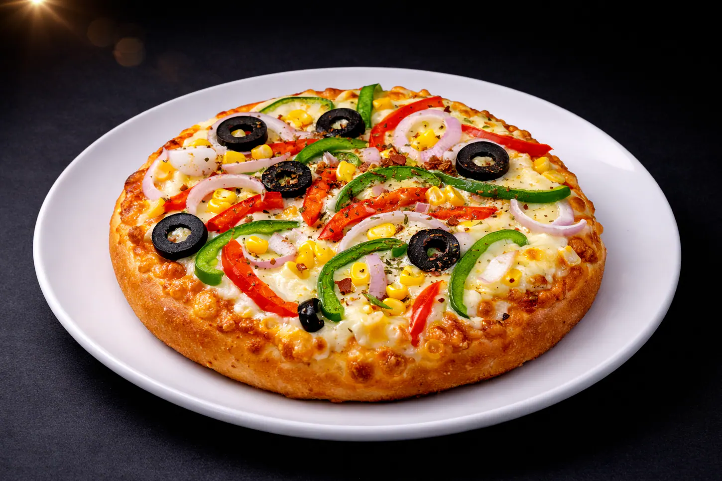 Crispy Veg Pizza