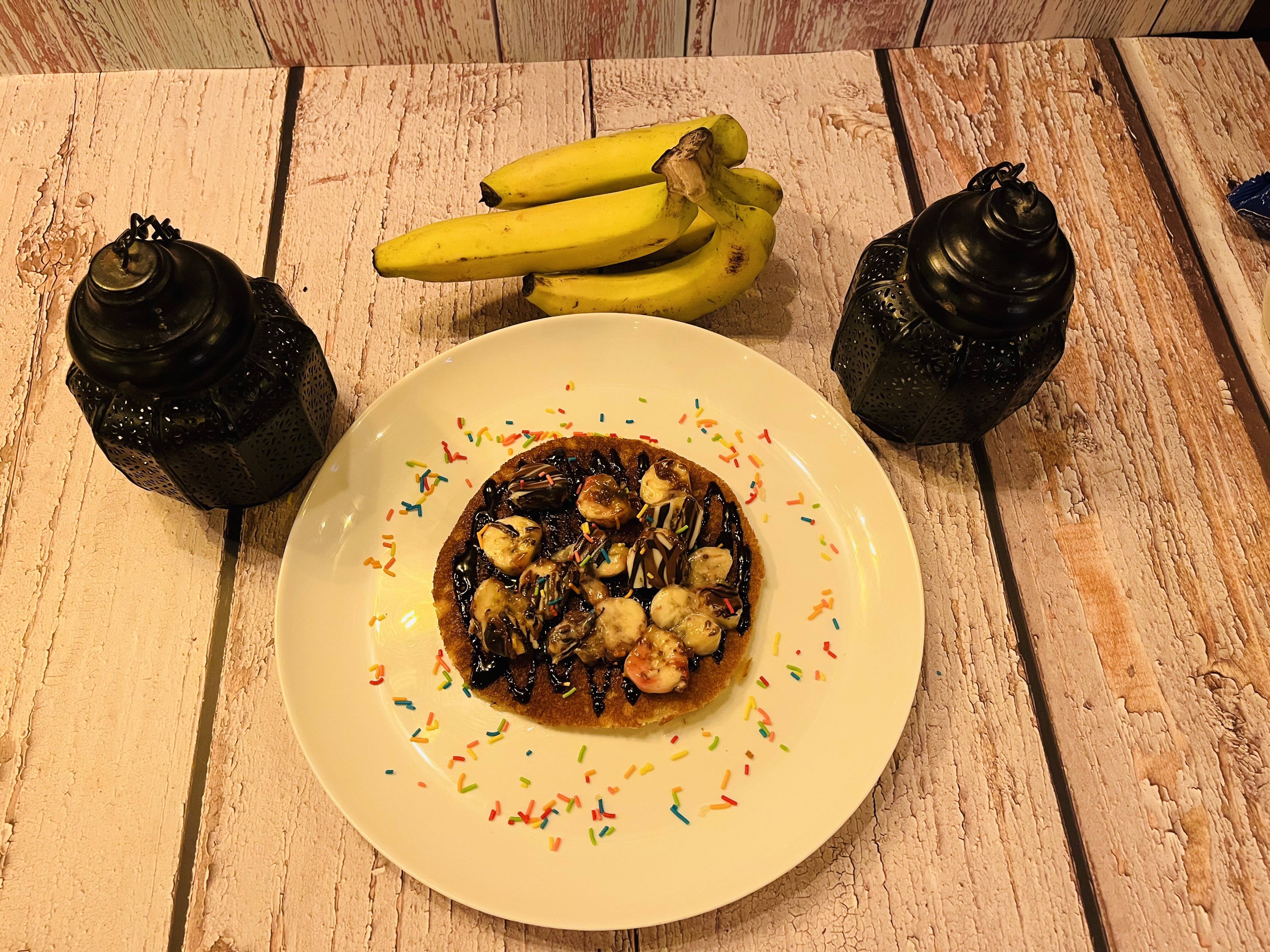 Banana Caramel Pancake