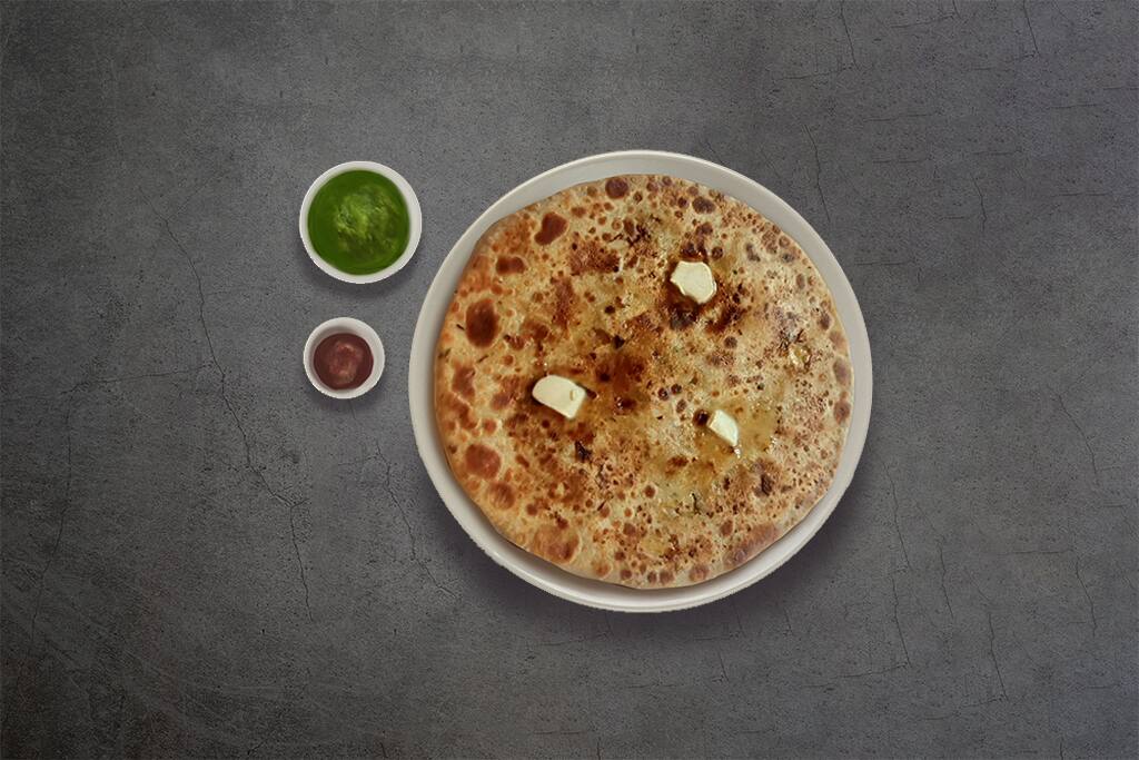 Two Paneer Paratha [Serves 1]