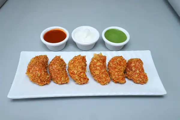 Veg Kurkure Momos [10 Pcs]