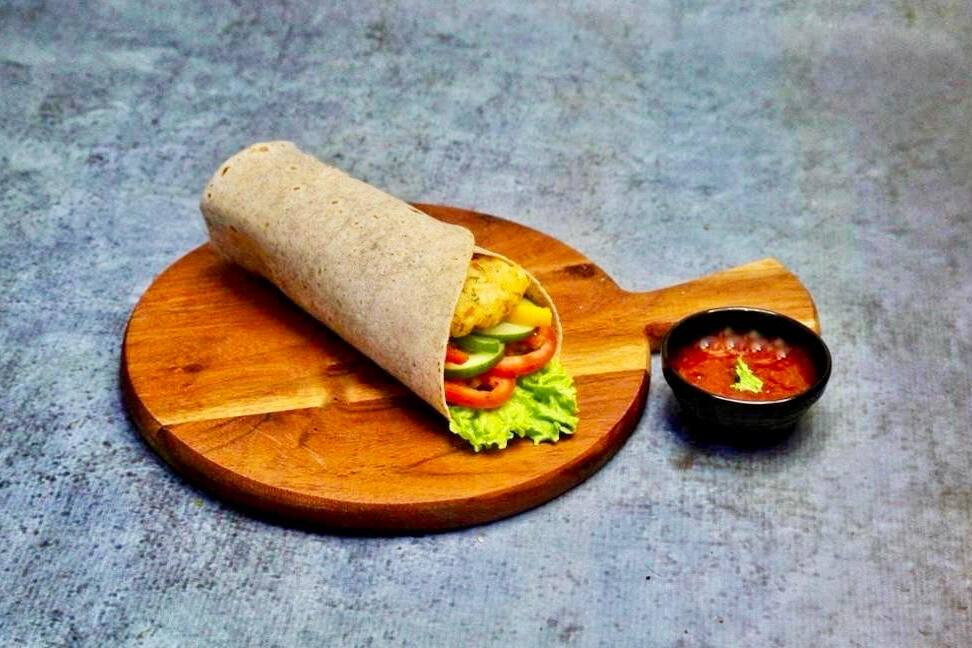 Pro Aloo Patty Wrap