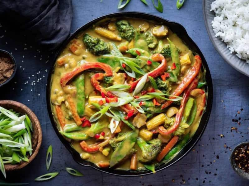 Vegetable Mix Thai Curry