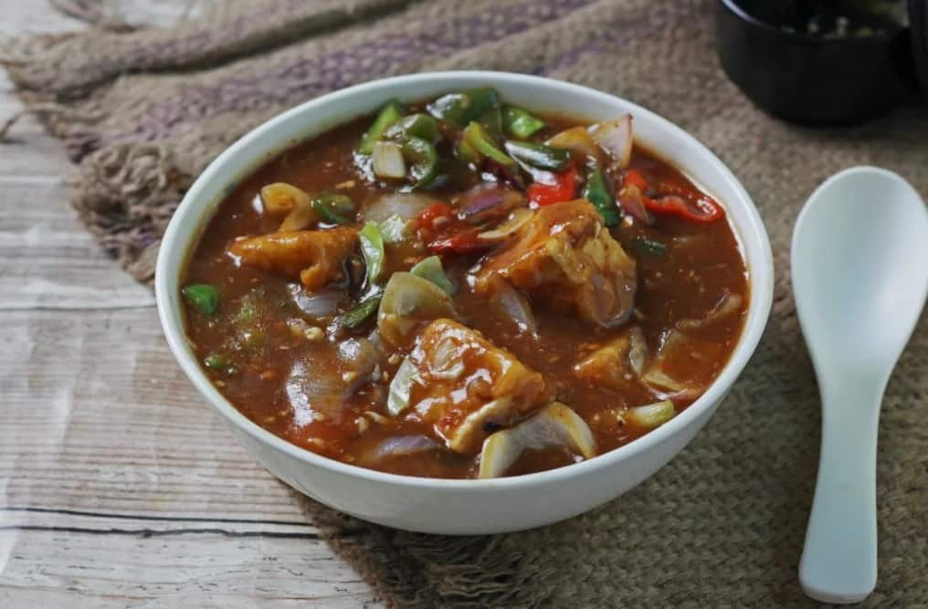 Chilli Paneer Gravy