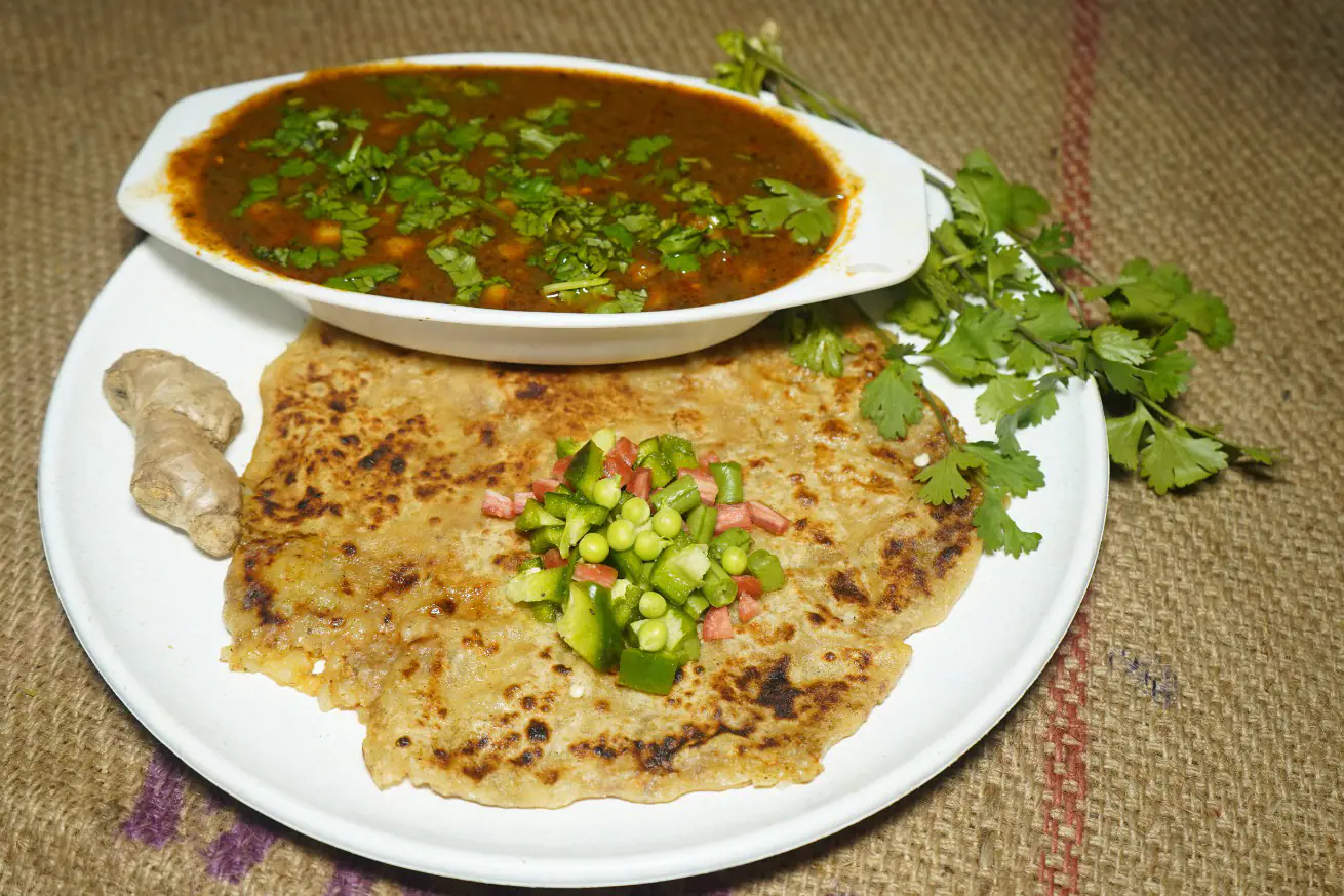 Sharma Green Peas Paratha