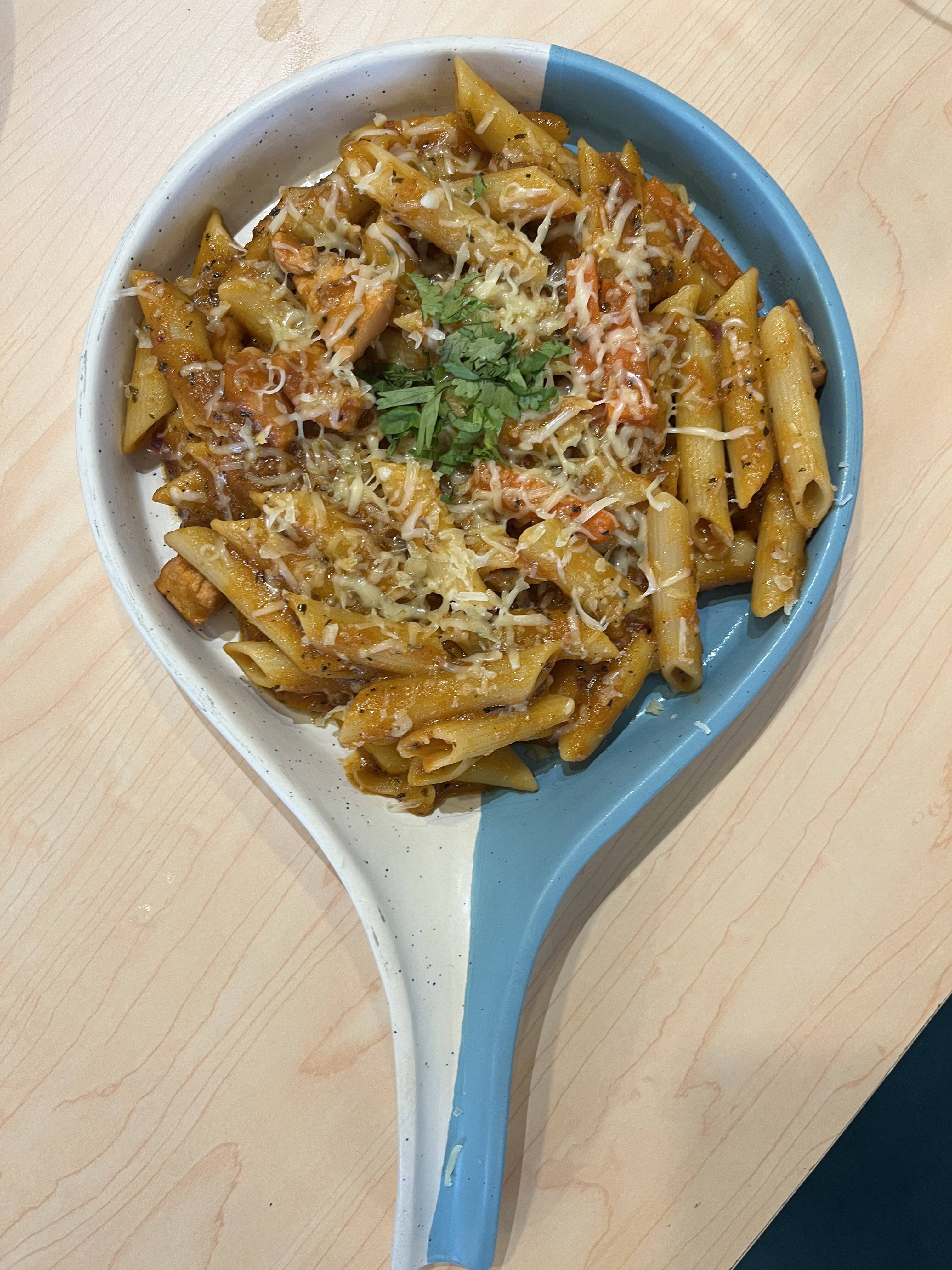 Veg Arrabiata Pasta
