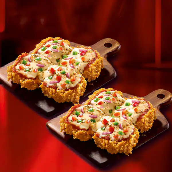 2 Chizza - Pizza With A KFC Twist