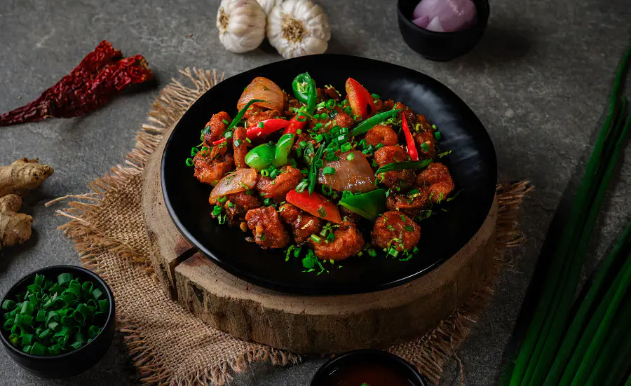 Prawns Chilli Dry