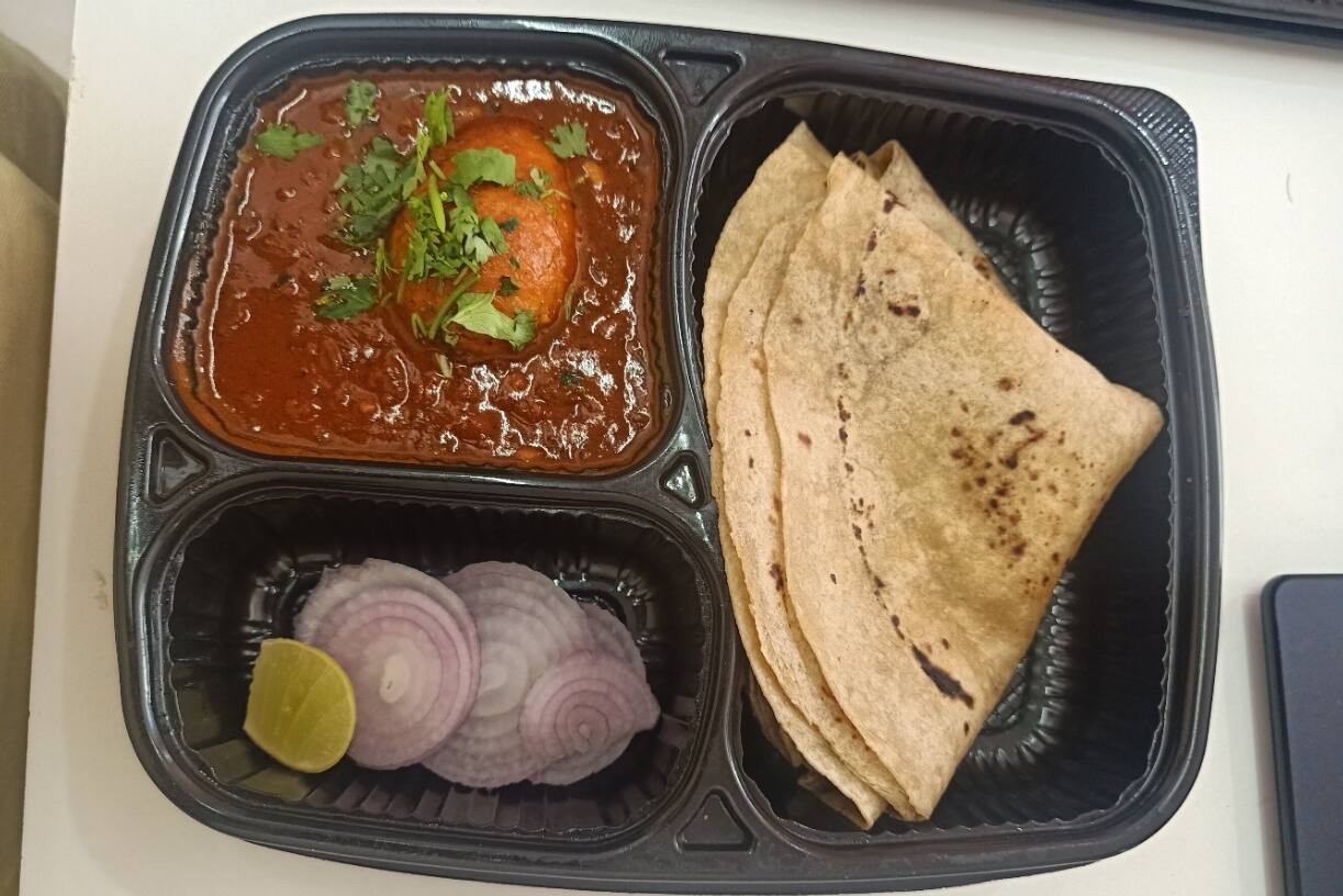 Egg Masala Meal Box