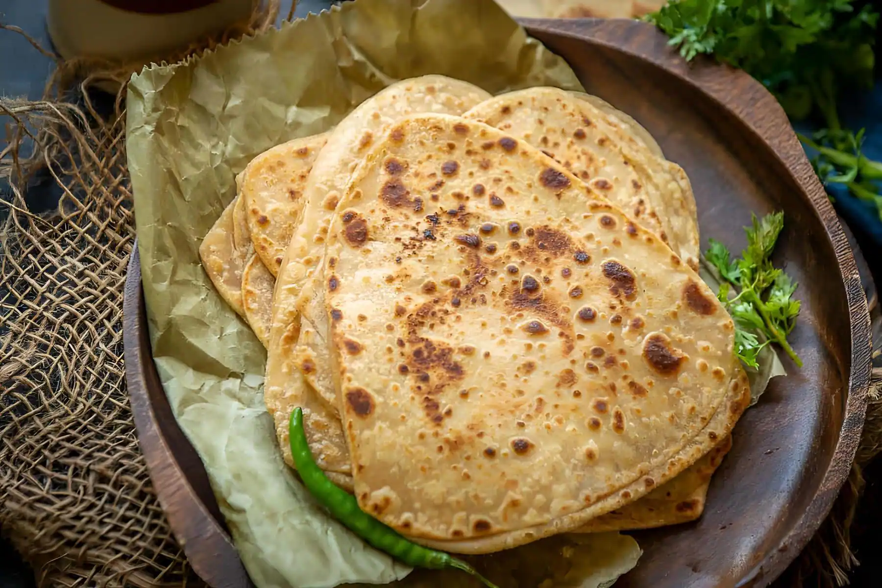 Plain Tawa Prantha