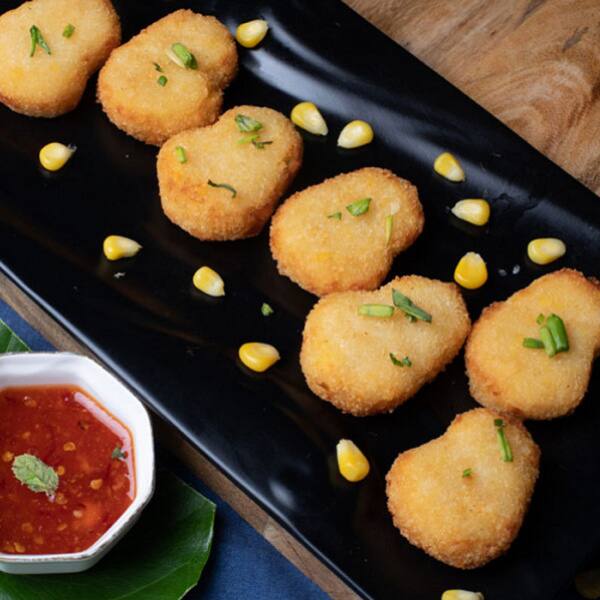 Cheesy Corn Nuggets(5 Pcs)