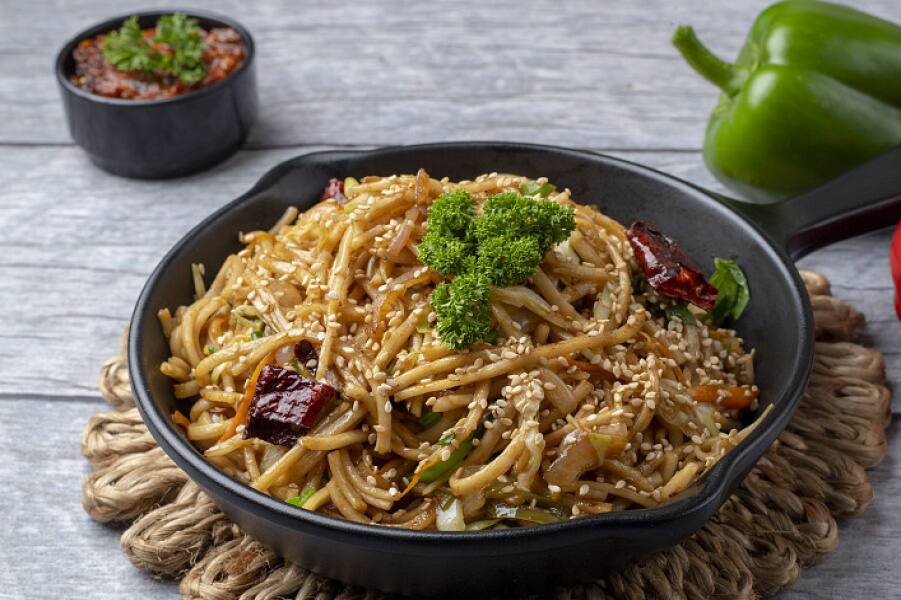 Chicken Singapore Noodles