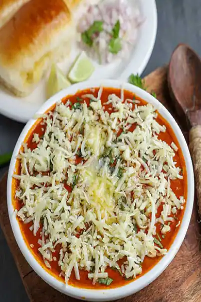 Cheese Pav Bhaji