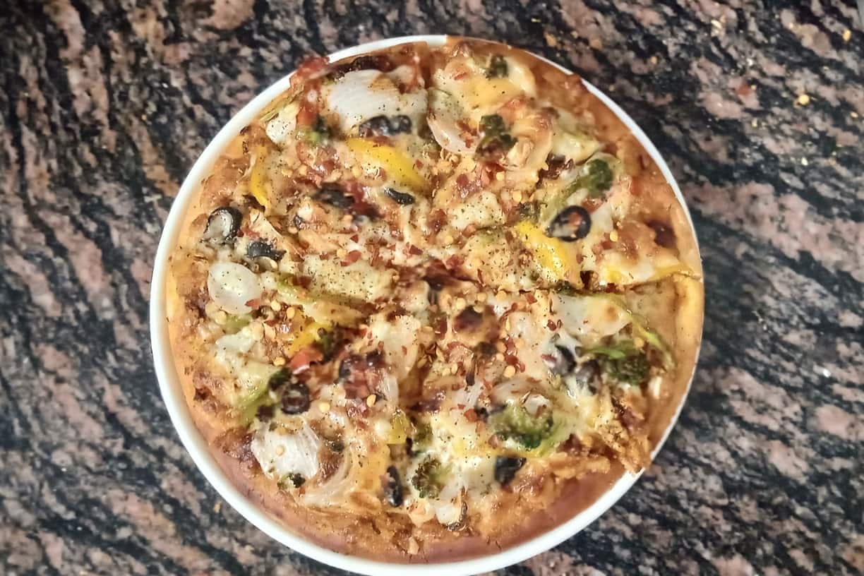 Green Day Broccoli Pizza [8 Inches]