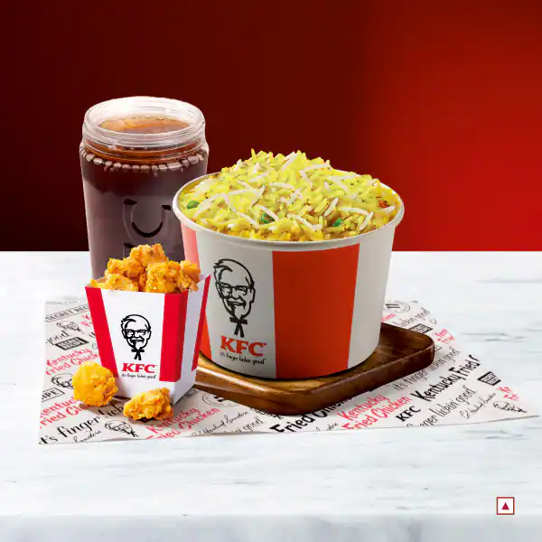 Rice & Chicken Popcorn Delight Meal